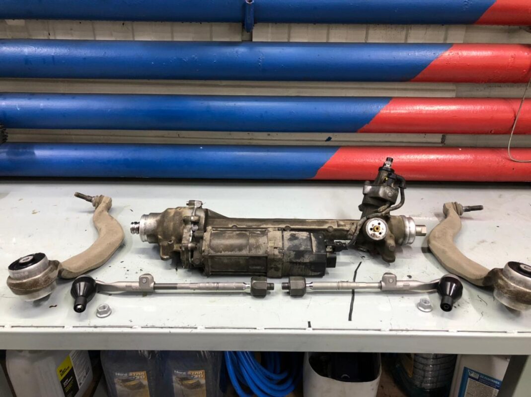 BMW 320d GT F34 - ремонт рулевой рейки
