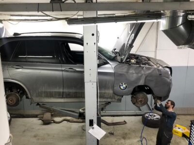 BMW X5 F15: промывка сажевого фильтра