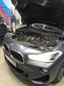 BMW X2 F39: промывка форсунок и замена свечей