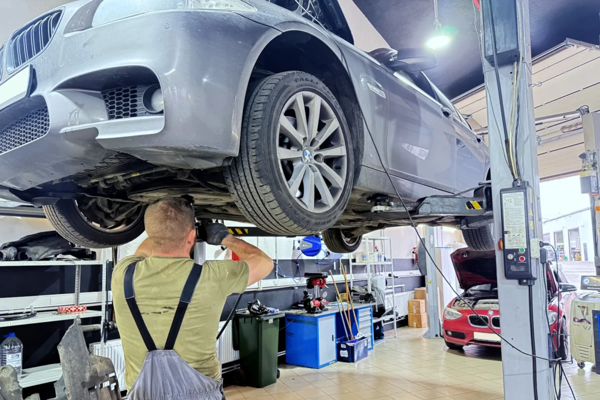 Ремонт подвески BMW 530d F10 и отключение ЕГР