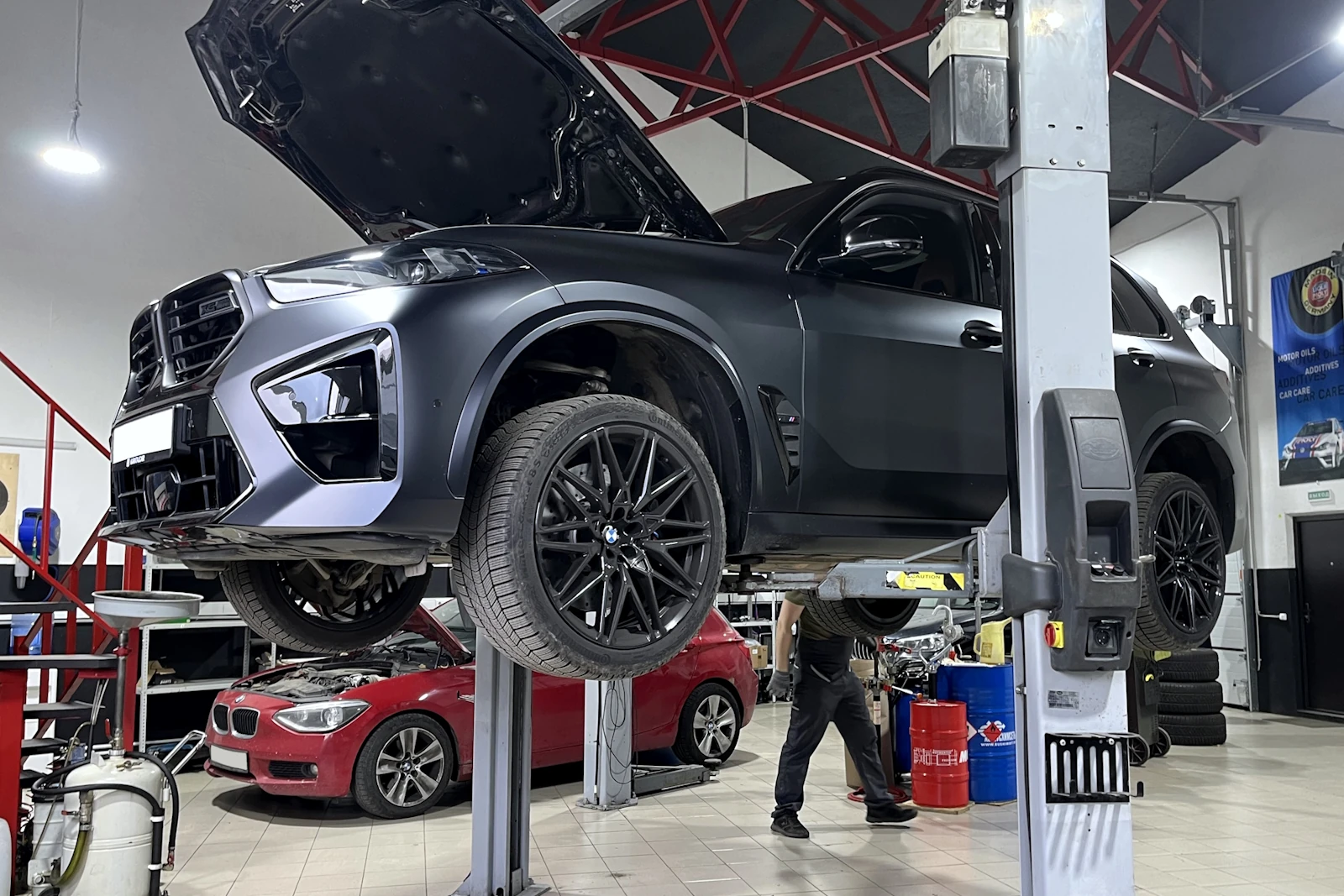 Плановое ТО BMW X5 M F95 Плановое техобслуживание BMW X5 M F95
