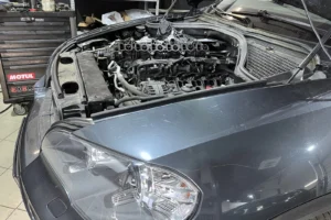 Чистка впуска BMW X5 E70, удаление заслонок и ЕГР + Stage 1