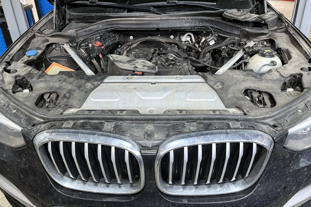 Чистка впуска BMW X3 G01 и комплексное ТО Чистка впуска BMW X3 G01 и комплексное ТО