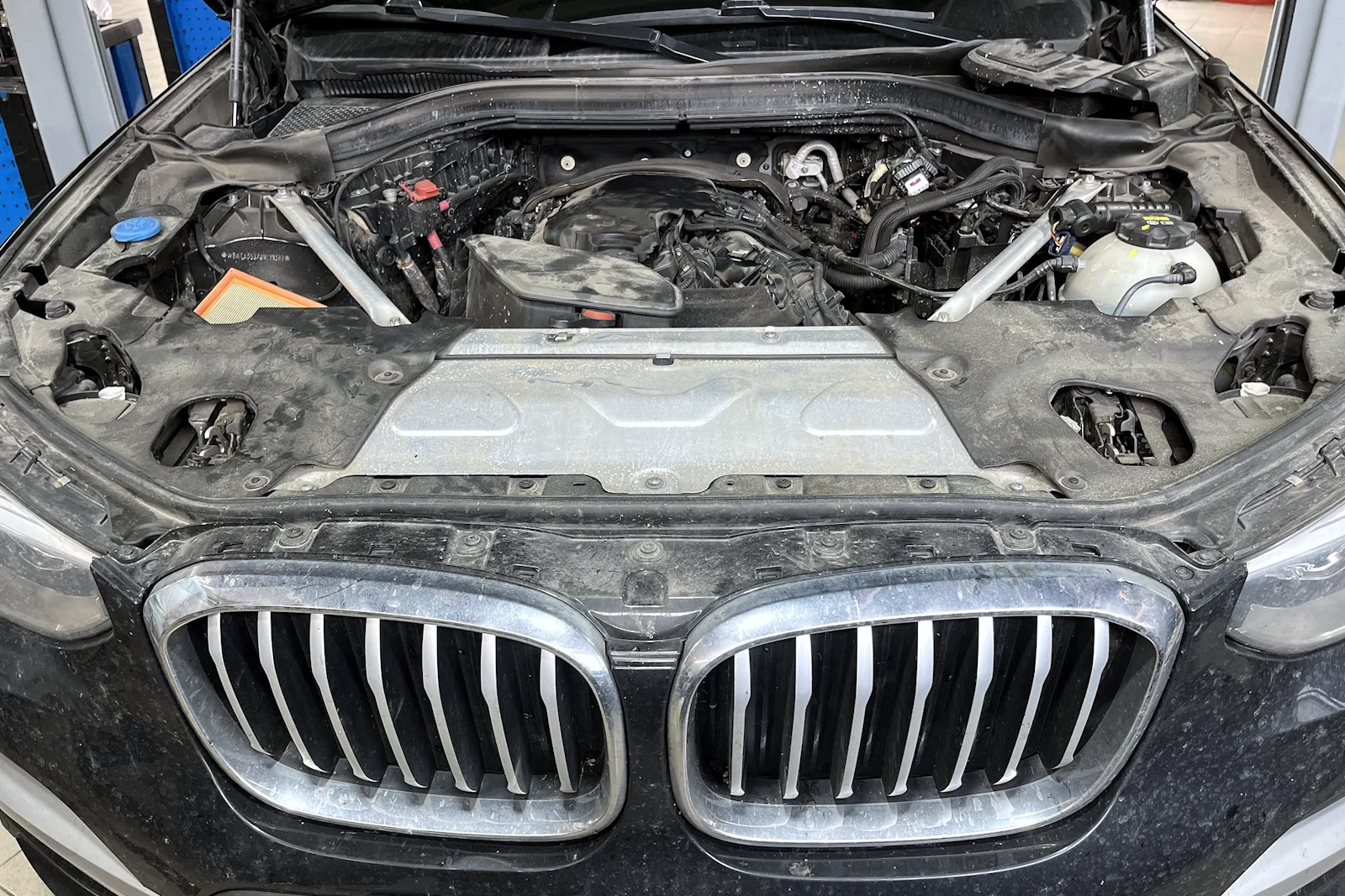 Чистка впуска BMW X3 G01 и комплексное ТО