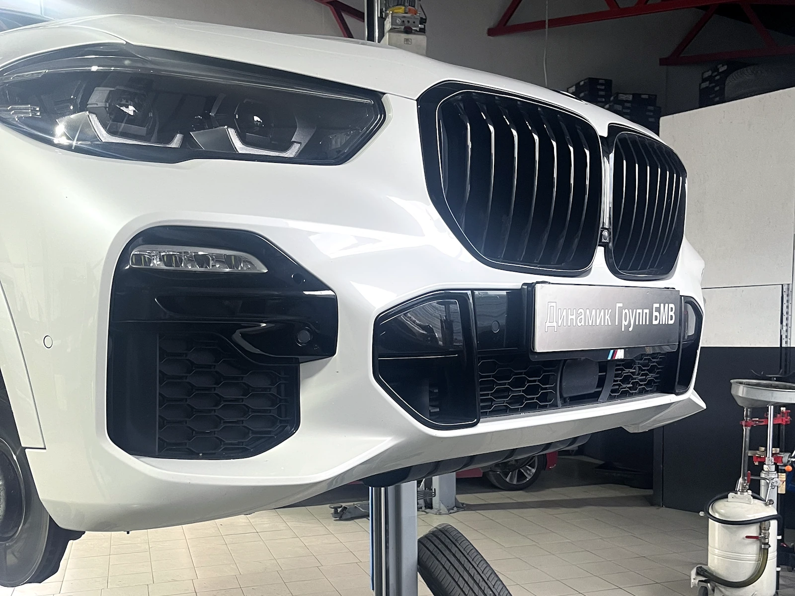 Замена рычагов BMW X5 G05 и промывка сажевого фильтра